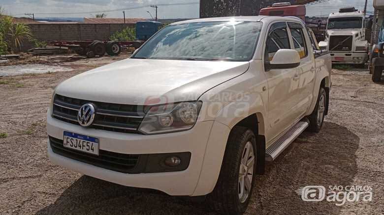 Amarok roubada - Crédito: Colaborador SCA
