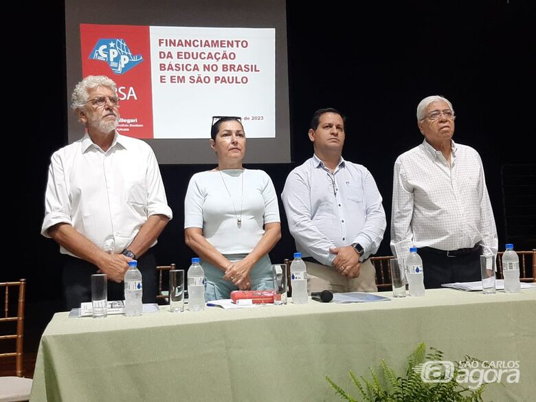 Roselei Françoso participa de palestras promovidas pelo CPP sobre financiamento e desafios da educação - Crédito: divulgação