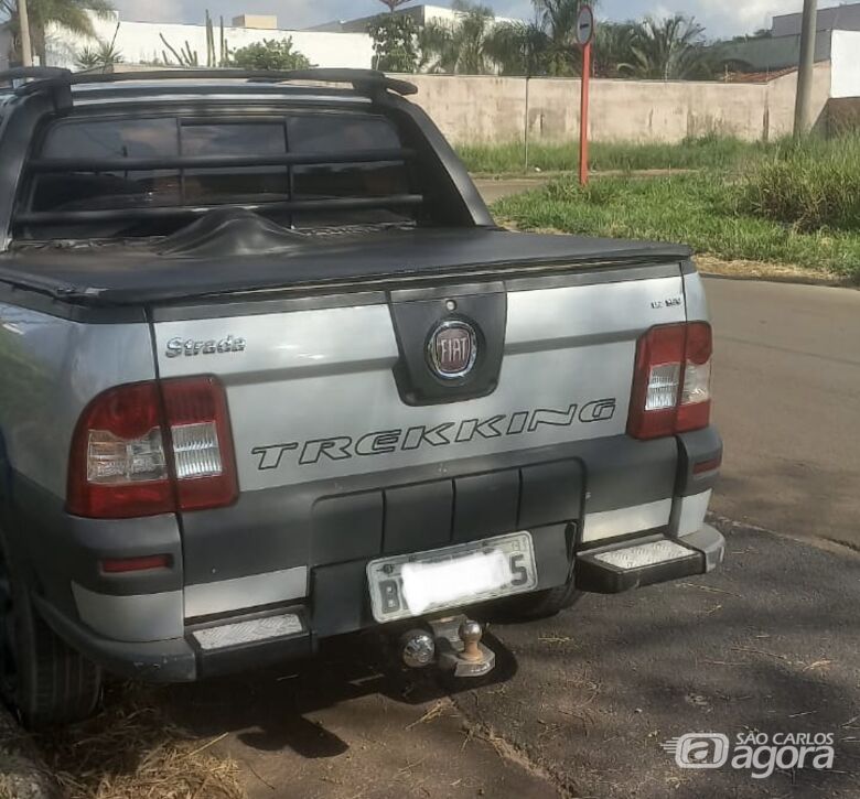 Picape roubada é localizada pela proprietária no Jardim Embaré - 