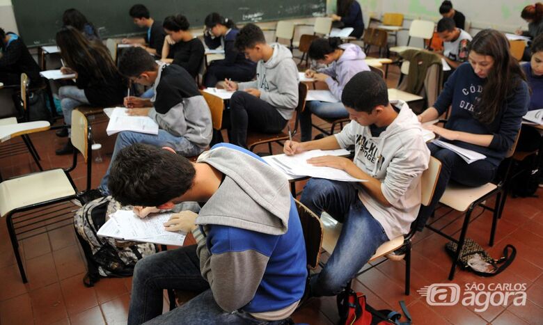 Estudantes em sala de aula - Crédito: © 07.07.2016/Gabriel Jabur/Agência Brasília