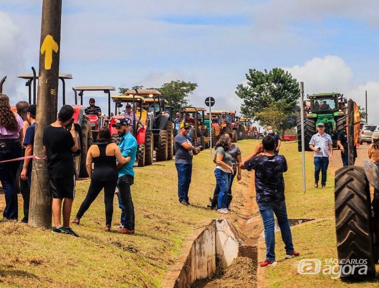 Tratorada acontece neste domingo no Santuário de Aparecida da Babilônia - Crédito: arquivo
