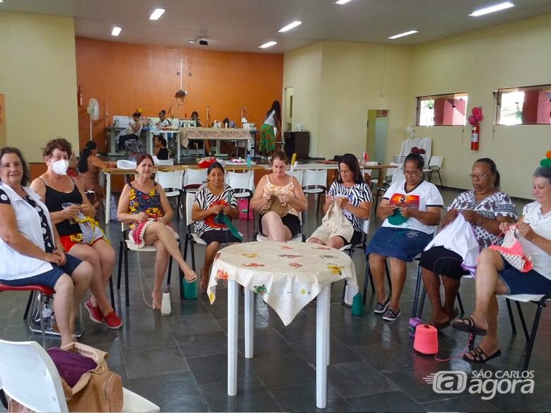 Em Ibaté, cursos gratuitos geram renda e trazem novas amizades - Crédito: Divulgação