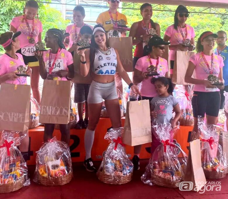 Em Limeira, Joana comemora a sexta colocação na “Corrida das Mulheres” - Crédito: Divulgação