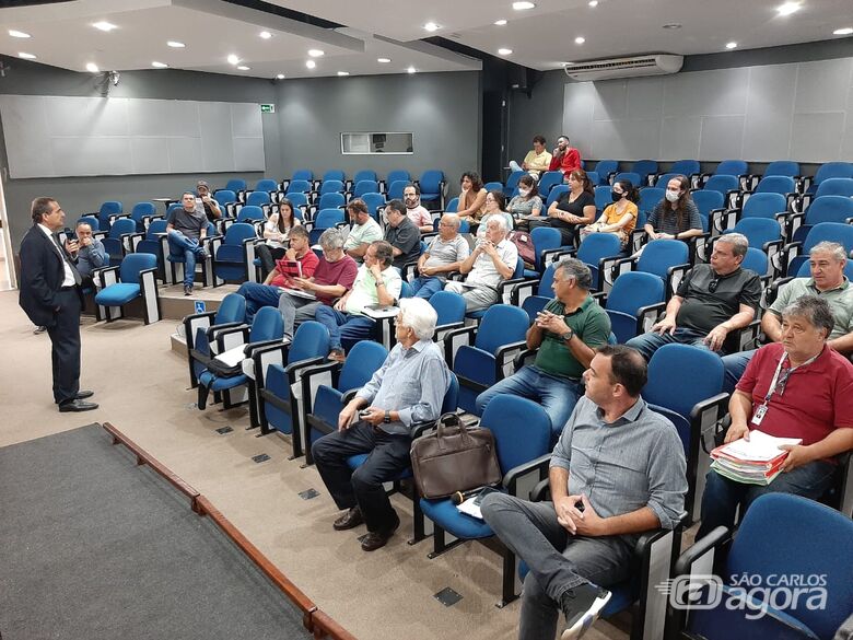 Reunião de Câmara Técnica sobre o plano de mobilidade é realizada no Paço Municipal - Crédito: Divulgação