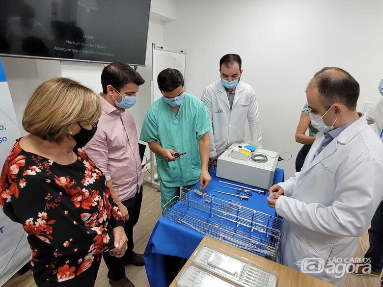 Materiais endoscópicos serão utilizados para cirurgias de próstata, câncer de bexiga, entre outras - Crédito: Comunicação Santa Casa