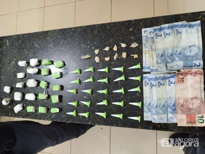 Homem é preso por tráfico de drogas no Jockey Club - 