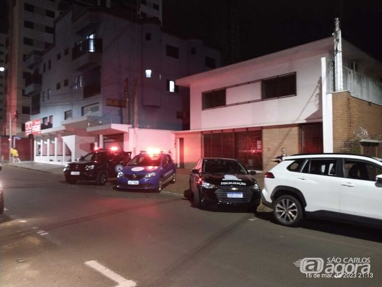 Guarda municipal e fiscalização interditam duas festas irregulares em repúblicas - Crédito: Divulgação