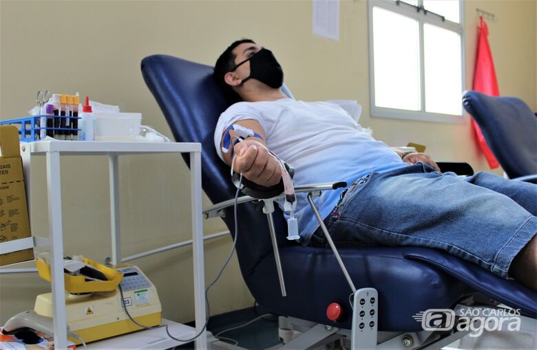 Banco de Sangue da Santa Casa de São Carlos precisa de doações - Crédito: Comunicação Santa Casa