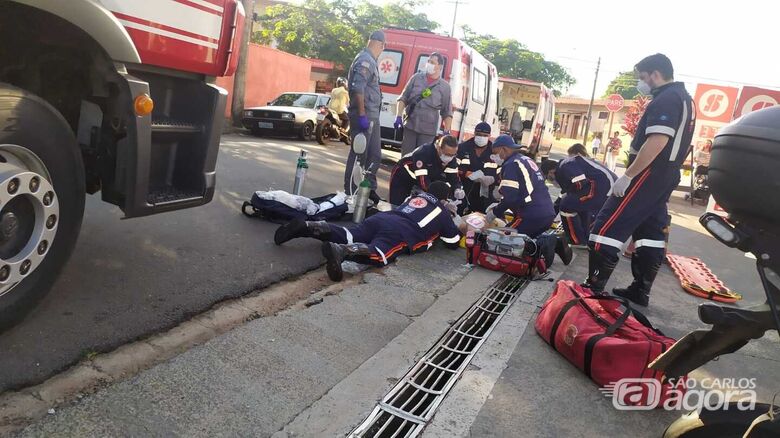 Morte de idoso gera revolta em São Carlos - Crédito: Maycon Maximino