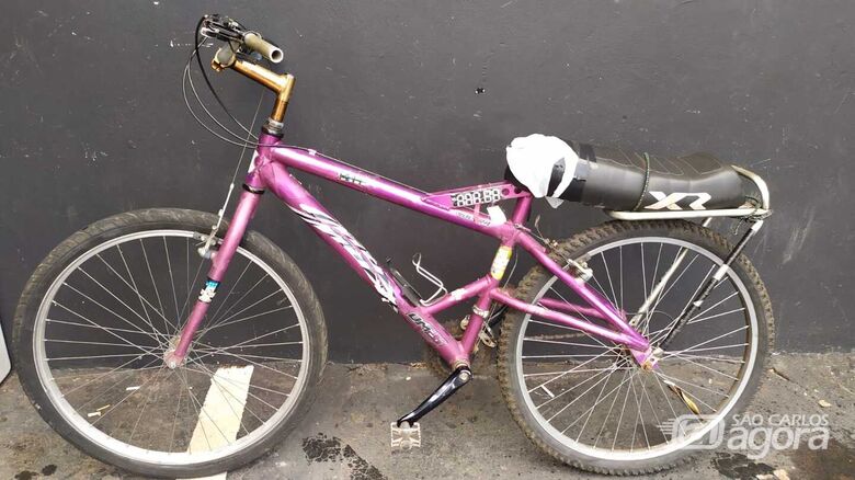 Bike roubada foi devolvida ao pequeno proprietário - Crédito: Maycon Maximino