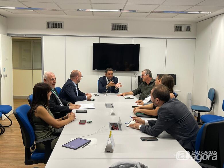 Secretário de Articulação Institucional do Ministério do Planejamento recebe representantes de São Carlos - Crédito: Divulgação