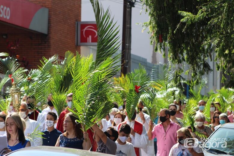 Abertura da Semana Santa acontece neste domingo com a Celebração de Ramos - Crédito: Divulgação