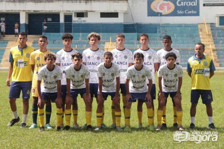 Sub15 foi a única equipe do São Carlos a vencer no final de semana - Crédito: Izaque Lourival
