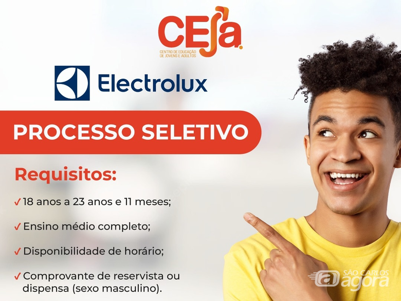 Abertas inscrições para Jovem Aprendiz na Electrolux -