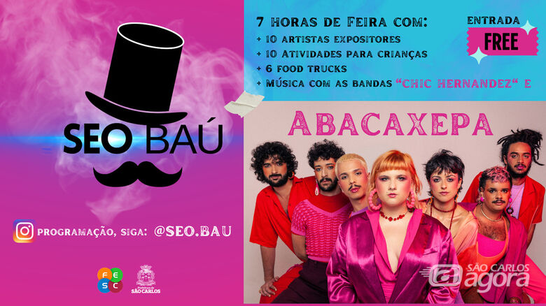 Evento cultural “Seo Baú” acontece no dia 23 na FESC -