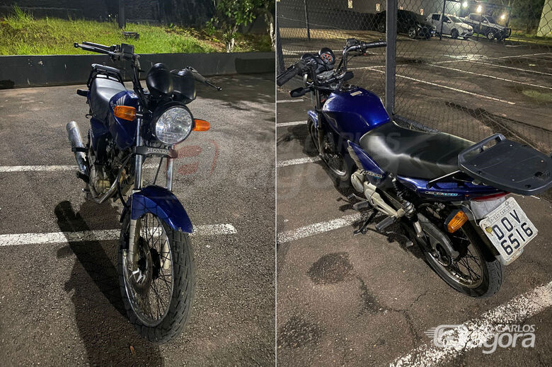 Após perseguição, PM flagra adolescentes com moto furtada no Cidade Aracy -