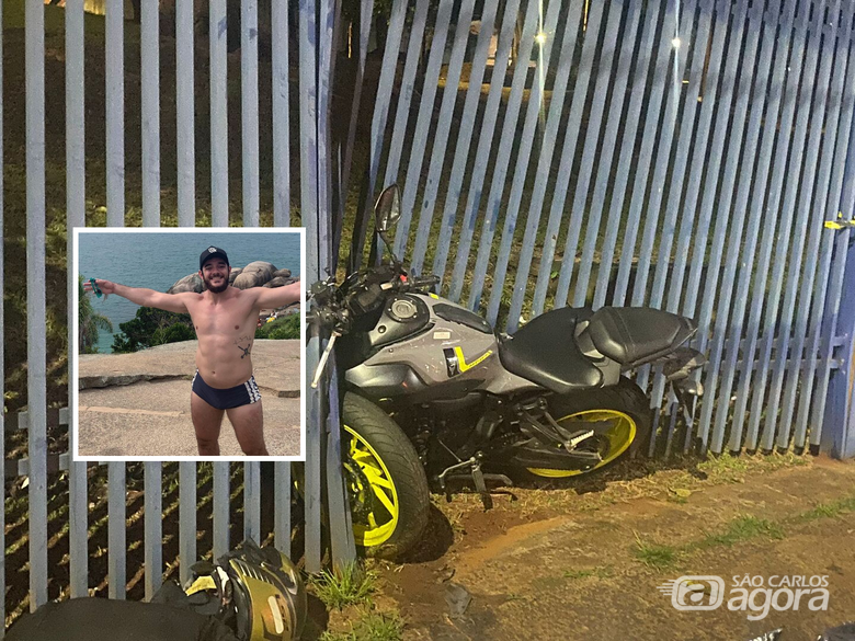 Personal trainer que morreu em acidente de moto estava a caminho da casa da namorada - Crédito: Marcio David