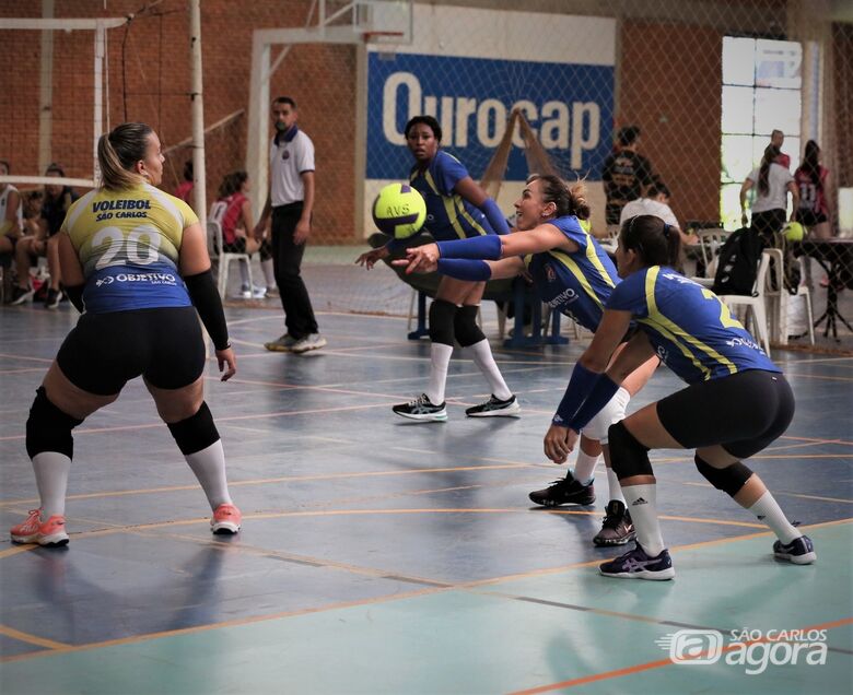 Equipe são-carlense fez uma boa apresentação e conquistou vitória tranquila - Crédito: Zé_Photografic