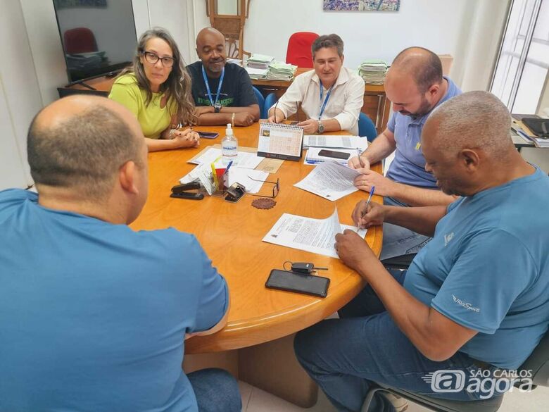 Prefeitura e Sindspam assinam acordo coletivo - Crédito: Divulgação