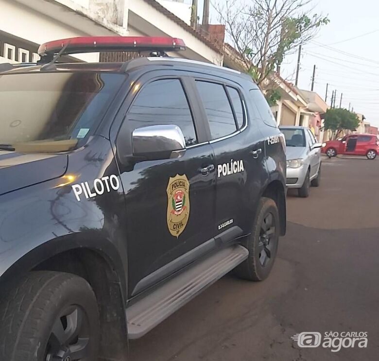 Policiais civis tiraram de circulação, um procurado pela Justiça - Crédito: Divulgação