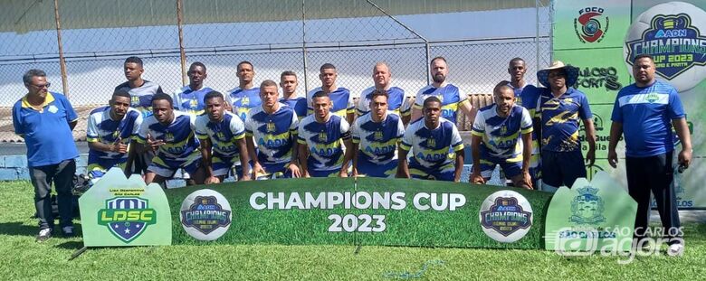 Atual campeão, os Prédios irá defender o título na Champions Cup - Crédito: Divulgação