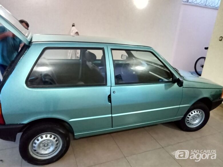 Fiat Uno furtado é localizado com ajuda do São Carlos Agora -