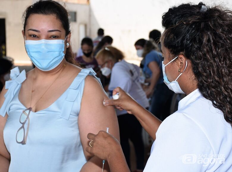 Durante o plantão de imunização foram aplicadas 1.270 doses de vacinas - Crédito: Divulgação