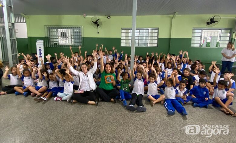 Dia do Livro Infantil é celebrado na rede municipal ensino de Ibaté - Crédito: Divulgação