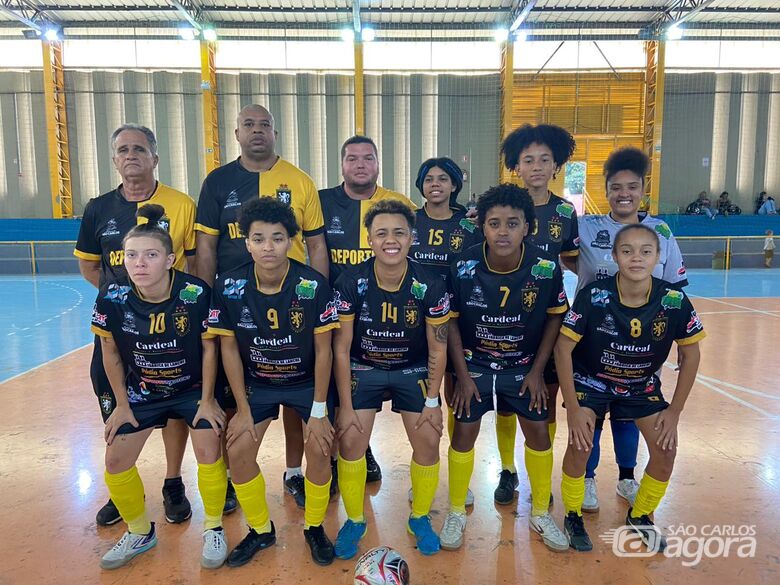 Time são-carlense comemora mais uma conquista - Crédito: Divulgação
