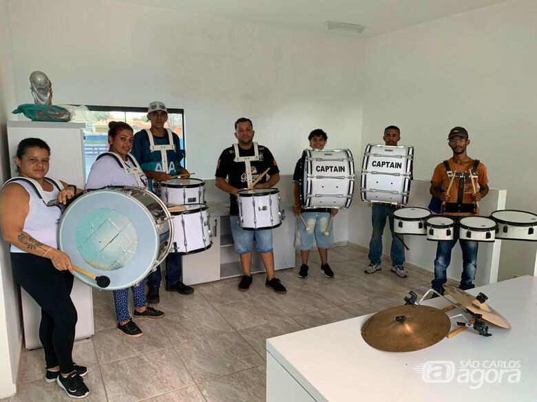 Banda Marcial Municipal de Ibaté recebe novos instrumentos - Crédito: Divulgação