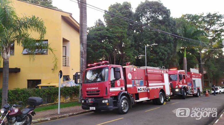 Incêndio atinge alojamento estudantil na USP - Crédito: Maycon Maximino