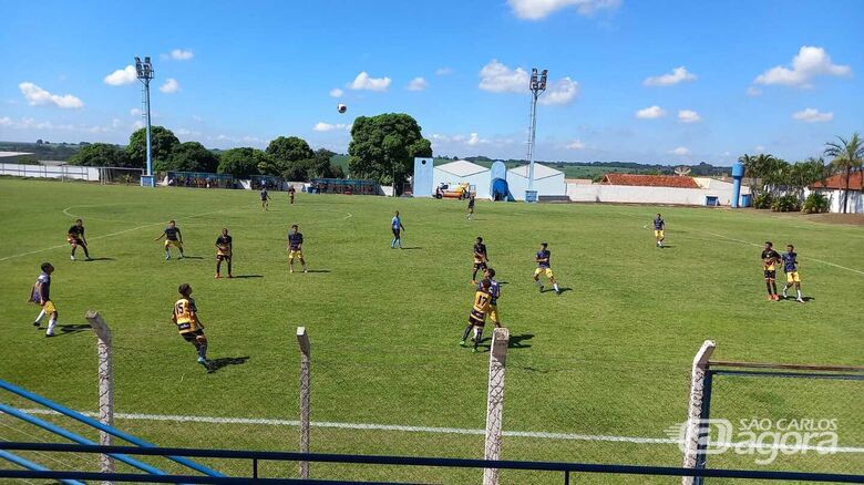 Contra o Novorizontino, equipe sub15 não fez uma boa apresentação - Crédito: Matheus Previde/São Carlos FC
