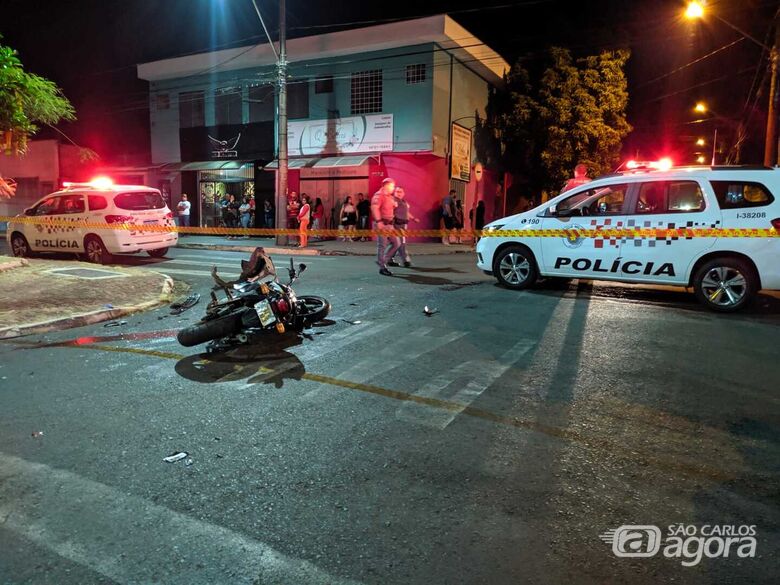 Jovem morre após acidente de trânsito na rua Larga - Crédito: Maycon Maximino