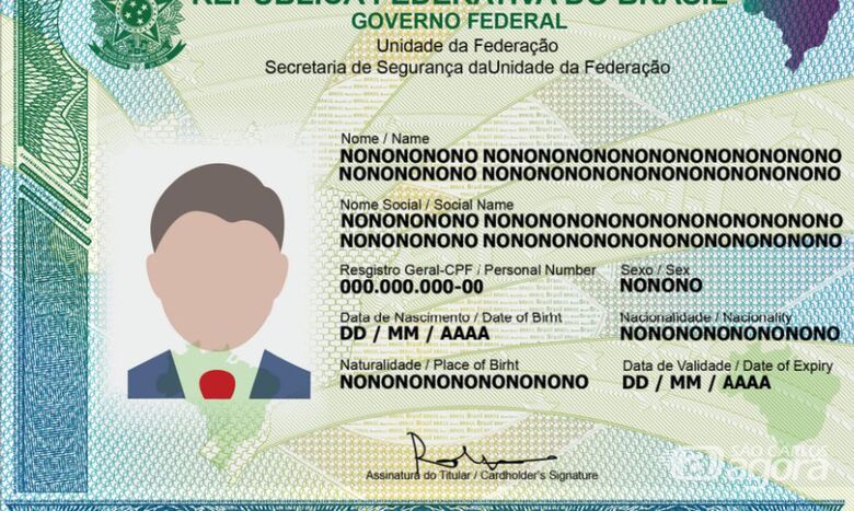 Novo RG - Crédito: © Assessora de Comunicação Secretaria Especial de Modernização do Estado