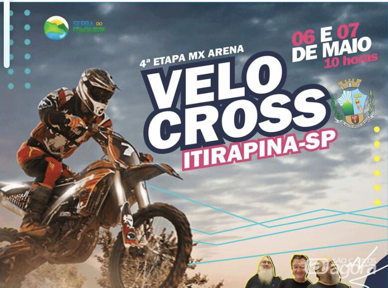 Neste domingo tem corrida de Velocross em Itirapina -