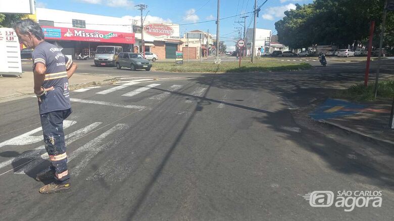 Prefeitura promove mudanças no trânsito na região da rua Larga - Crédito: Colaborador SCA