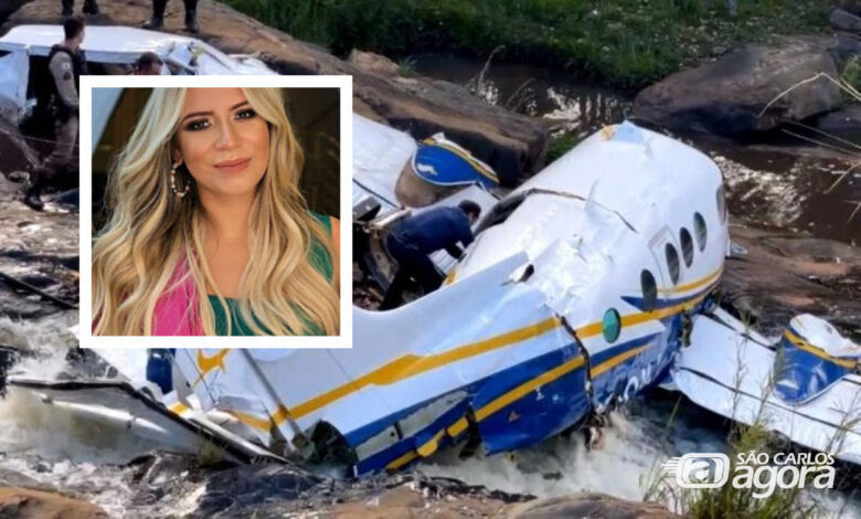 Marília Mendonça: cabos de energia da Cemig provocaram queda de avião - Crédito: reprodução/redes sociais