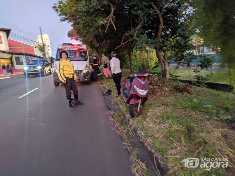 Esferas plásticas causam queda de motocicletas na região da USP - Crédito: Maycon Maximino