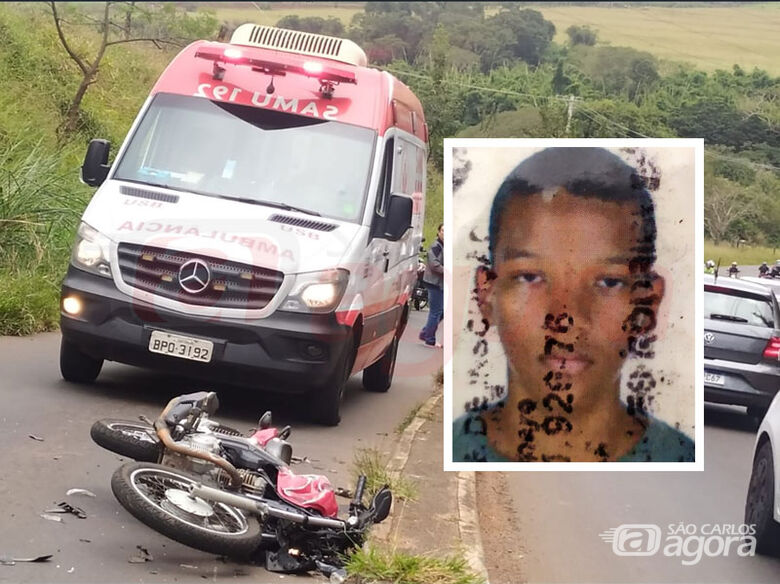 Identificado jovem que morreu em acidente no Jardim Zavaglia - Crédito: Maycon Maximino