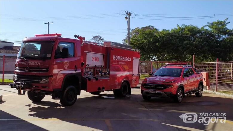 Prefeitura entrega duas viaturas ao Corpo de Bombeiros de São Carlos - Crédito: Maycon Maximino