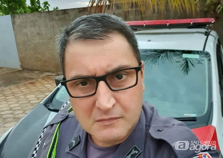 cabo PM Penteado estava a caminho do trabalho - Crédito: arquivo pessoal