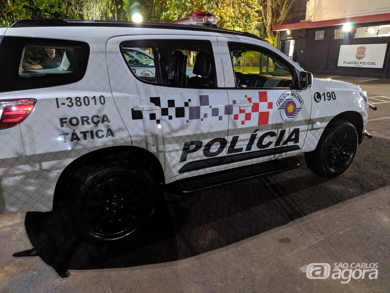 Força Tática prende procurado pela Justiça no Antenor Garcia - Crédito: Arquivo/São Carlos Agora