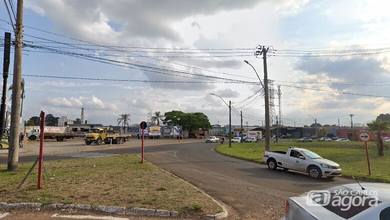 Rotatória da avenida Getúlio Vargas - Crédito: Reprodução/Google Maps