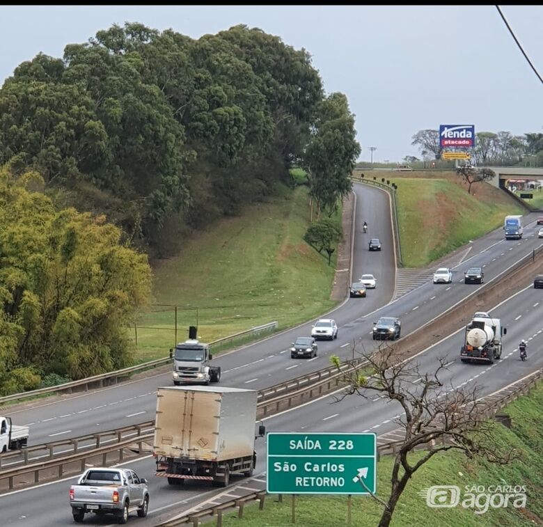 Rodovia Washington Luís - Crédito: divulgação