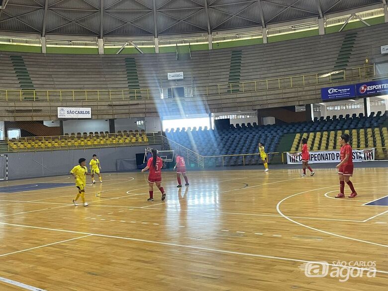 ASF São Carlos conseguiu uma vitória tranquila no Paulista feminino - Crédito: Divulgação