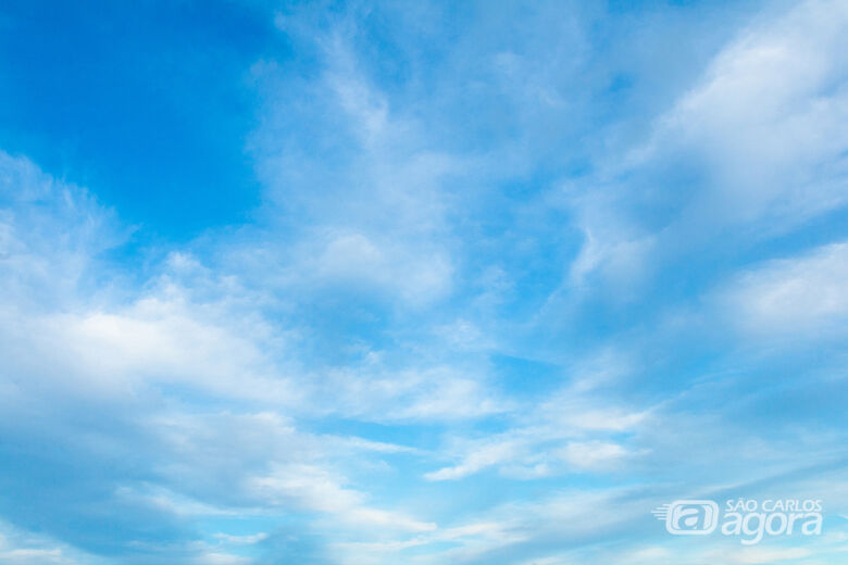 Céu com nuvens - Crédito: divulgação