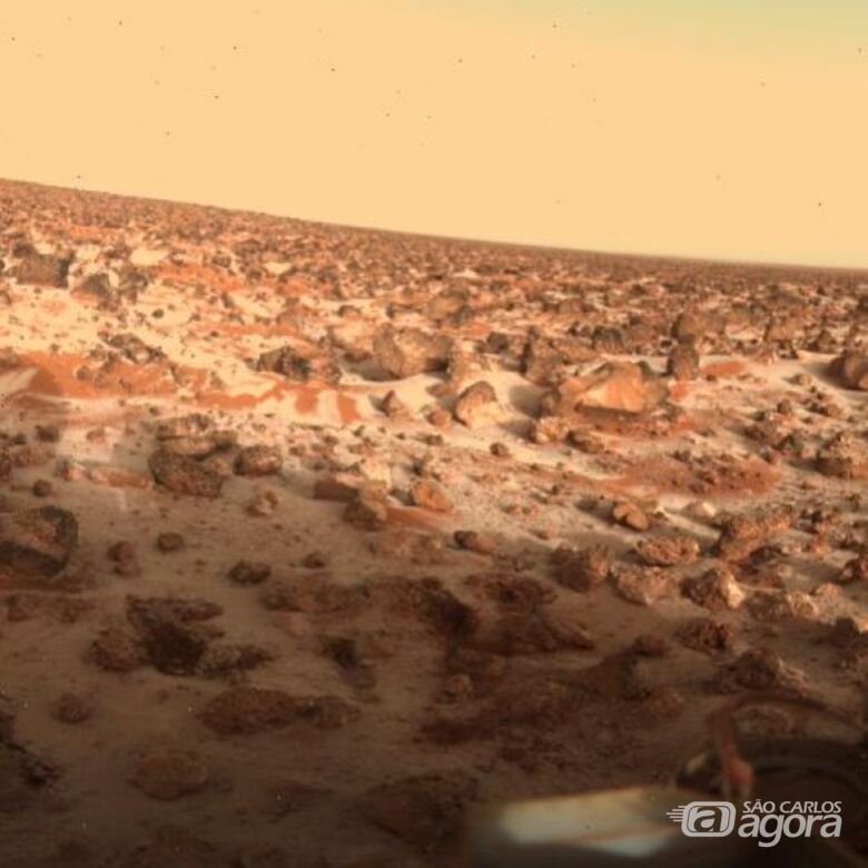 Planeta Marte será tema da próxima Sessão Astronomia - Crédito: Divulgação