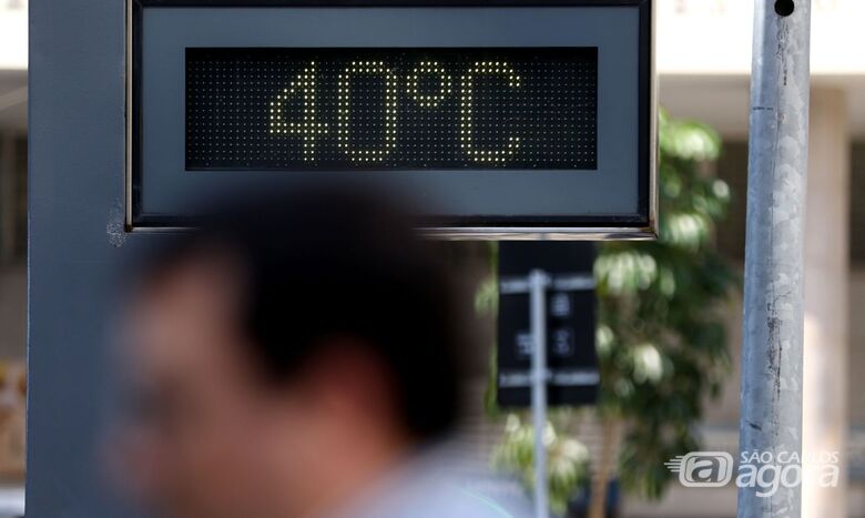 Calor - Crédito: © Tânia Rêgo/Agência Brasil