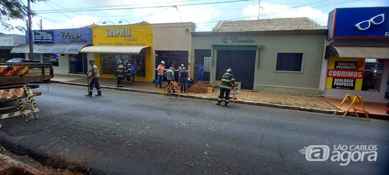 Local da ocorrência - Crédito: Maycon Maximino e GCM