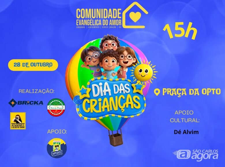 Festa pretende reunir 150 crianças no Santa Felícia neste sábado (28) - 